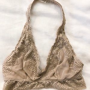 Aerie lace halter bralette